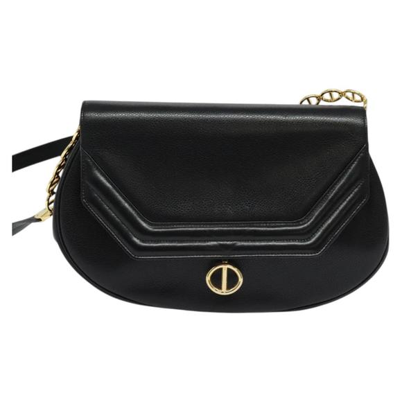 Dior Black Leather shoulder - Picture 1 of 10
